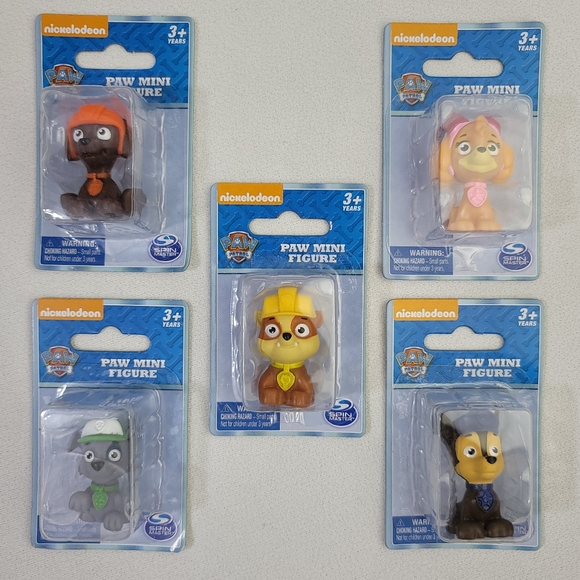 (5) Nickelodeon Paw Patrol Mini Figures - Picture 14 of 14